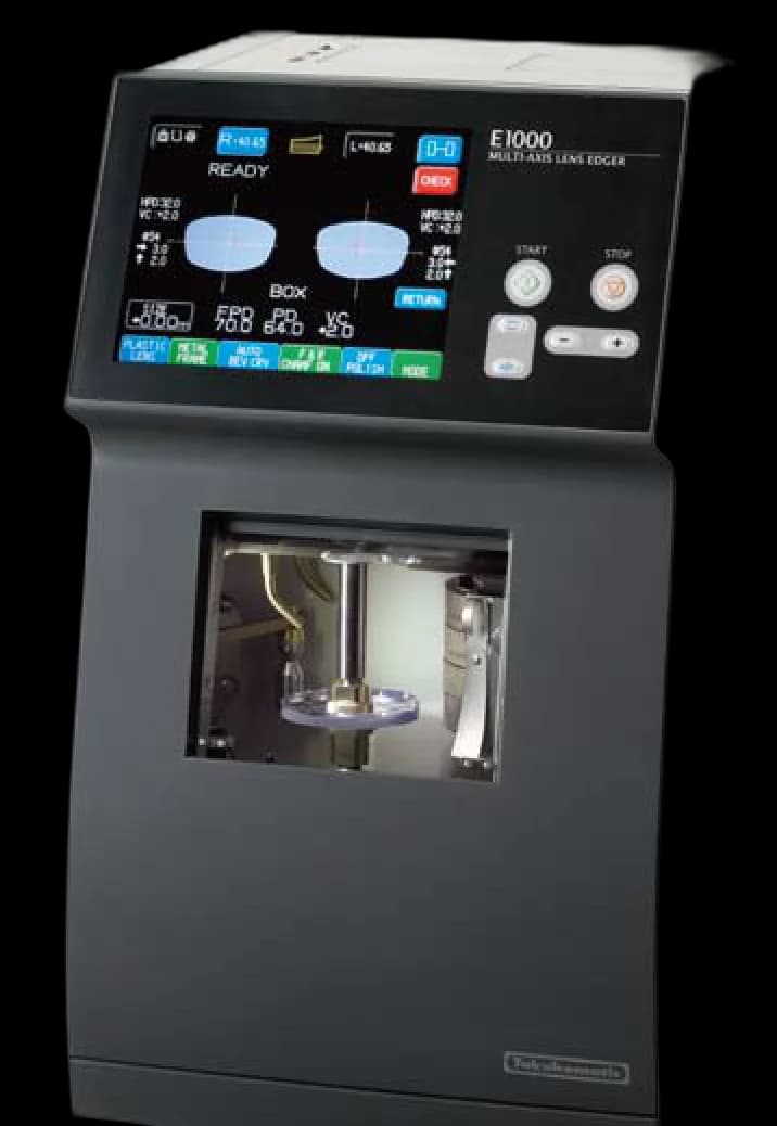 E-1000 multi-axis lens edger